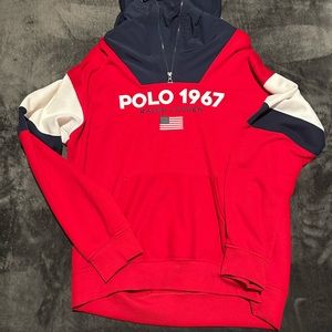 Polo Ralph Lauren “Track Windbreaker” Hoodie
